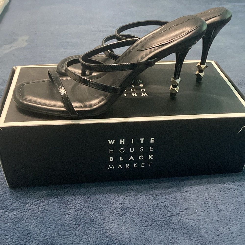 WHBM strappy sandal heels